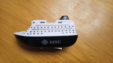 MSC Kinder Spielzeug Kreuzfahrtschiff Schiff Boot Blau Weis für Badewanne