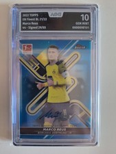 Topps Marco Reus Autogramm /65 Bewertet Mit Einer 10