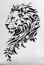 Schablone für Wände Airbrush