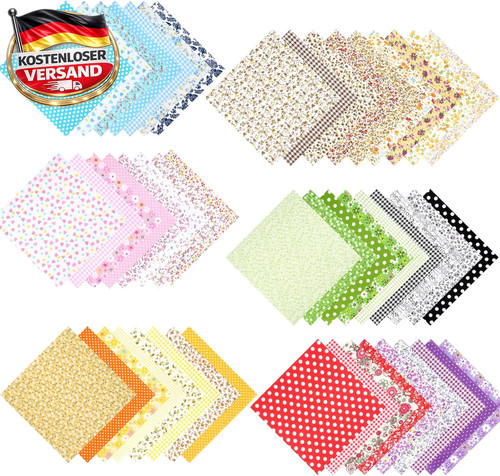 50pcs stoffreste zum basteln - 50pcs,