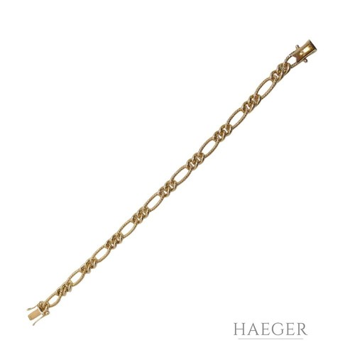Armband gelbgold 585 14 - 585/,