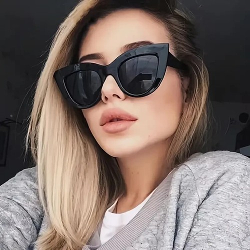 Cat eye damenbrille schwarz - cat,