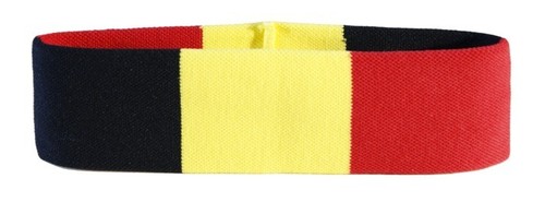 Stirnband belgien 6x21cm - stirnband,