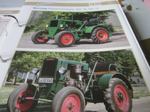 Traktoren datenblatt normag - normag, 1