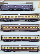 Hobbytrain N 20500 Wagenpackung Rheingold 5 Tlg. mit Tischbeleuchtung in OVP/SPR