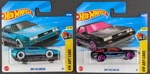 Hot wheels dmc delorean - hot, #