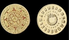 Goldene medaille münze - münze, color