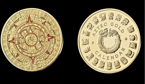 Goldene medaille münze color - münze,