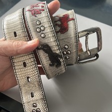 Iguana Championship Fausto Colato Equestrian Gürtel Dressage Jumping Xl