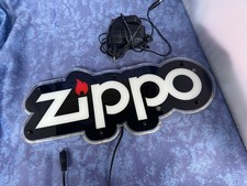 Vintage Zippo Leuchtreklame Werbung Beleuchtung ca. 38 cm