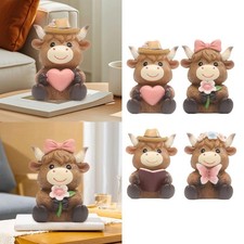 Cow statue harzornament - statue,,