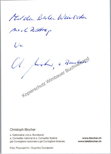 Original autogramm christoph - original,