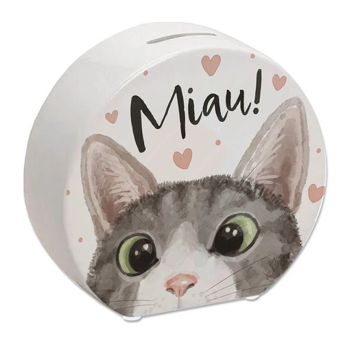 Miau katze spardose - miau,