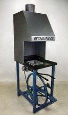 BECMA Fußbetrieb- Schmiedeesse, Feldschmiede mit Rauchfanghaube FR51.M neo