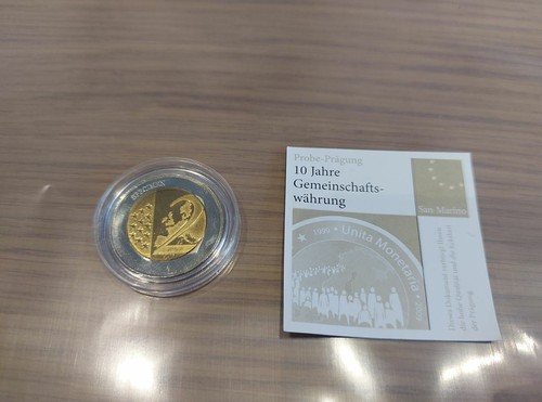 Euro probe prägung san - euro,