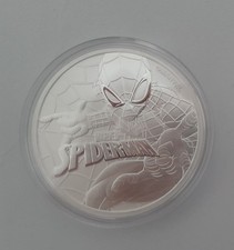 Spider-Man Silbermünze 2017 -