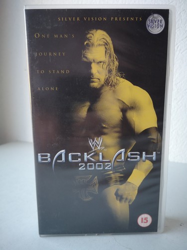 Wwe wwf video vhs backlash - video,