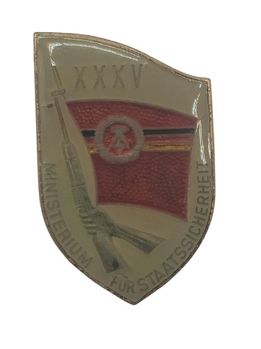 Ddr mfs xxxv abzeichen - mfs,