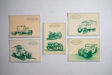 Klassische Nutzfahrzeug Postkarte Serie Auto Van Motorrad Albion Morris usw.
