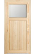 kuporta Holz Nebeneingangstür