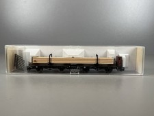 H0 FLEISCHMANN Drehschemelwagen-Set DB DC NEM 94 5252 K OVP / 4 Y 363