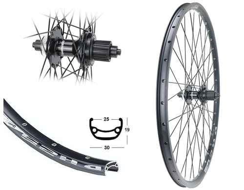 Hinterrad 25 622 - hinterrad, disc