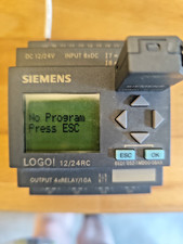 Siemens logo 12/24V N117 8 Input 4 Relaise out mit Programmierkabel