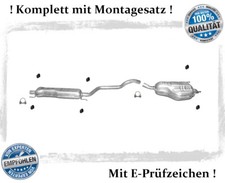 Auspuffanlage für Opel Zafira