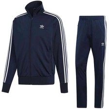 Adidas Herren Trainingsanzug Firebird Reißverschluss Jacke Elastisch Hose S-XL