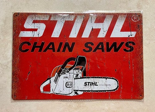 Stihl motorsägen blechschild - motorsÄgen,