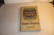 Sammlungsauflösung schöner alter Meinholds Routen - Führer Dresdens Umgebung !