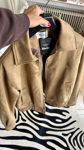 Faux leder ballon - leder, jacke