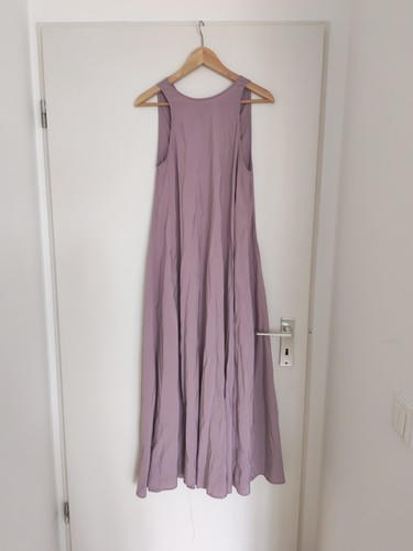 Kleid mauve rüschen - kleid, 34