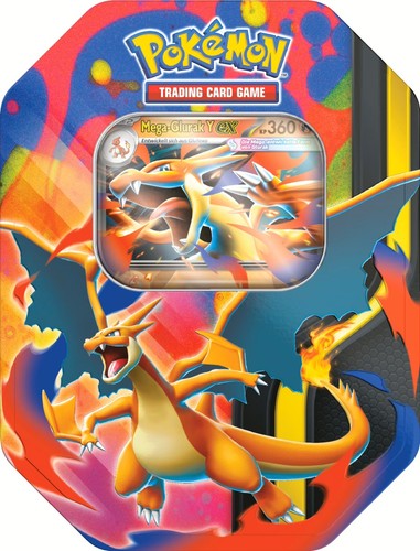 Pokemon mega glurak ex tin - y,