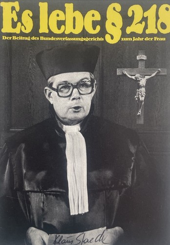 Klaus staeck signiert lebe - staeck,