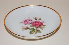 Konfektteller 11,5cm 1531 Rote Rose Rosendekor Alboth Kaiser