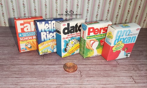 Waschpulver paket miniatur - paket,
