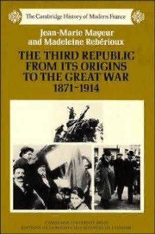 Third republic origins - republic,
