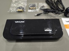 wavlink USB3.0 Universal Docking Station Display Link wie neu viele Adapter