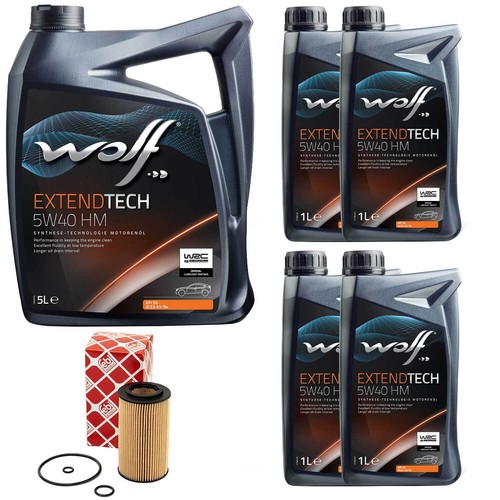 Motoröl set wolf extendtech - set,