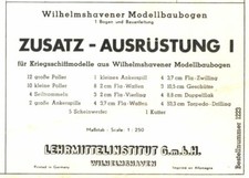Wilhelmshavener Modellbaubogen