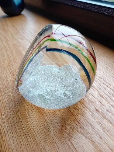 Glas briefbeschwerer caithness - briefbeschwerer,