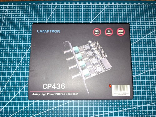 Lamptron cp436 schwarz - lamptron, pc