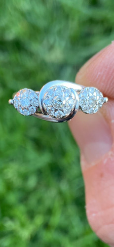 Ring weißgold - ring, kt