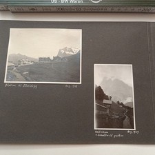 Original Foto Station Scheidegg 1929 Schweiz N28