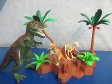 T Rex Dino Dinosaurier v Set v Tiere Palmen 4171  71588 Playmobil 7551