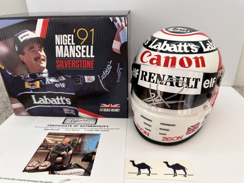 Nigel mansell signiert - mansell, 1991
