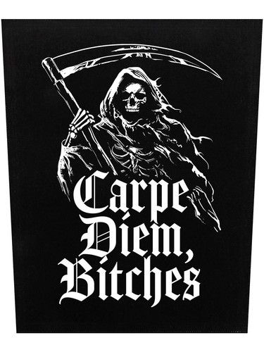 Rückenaufnäher reaper carpe - rückenaufnäher,
