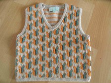 DONALDSON schöner Pullunder Gr. 68  SS3