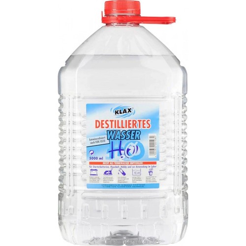 Klax destilliertes wasser - destilliertes, 5l